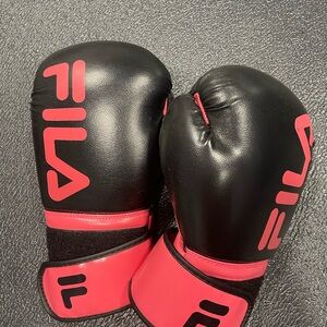 Fila Black and Pink Training boxing 🥊 Gloves